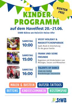 Flyer Kinderprogramm