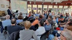 Oberbürgermeister Steffen Scheller gratulierte zum Jubiläum und dankte insbesondere dem Förderverein Krugpark für sein Engagement.