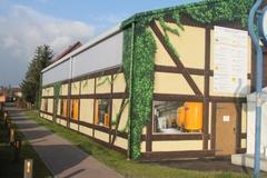 Außenansicht der Grundwasserreinigungsanlage