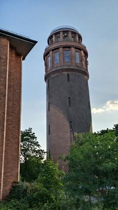 Der Wasserturm kann am finalen Wochenende auch besichtigt werden.