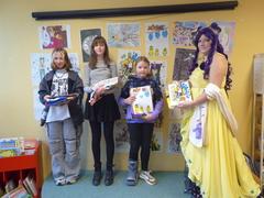 Die 3. Platzierten von links nach rechts Lilly, Rebecca, Romy und Beatrice