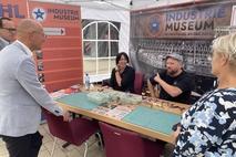 Austausch mit Anett Kaminski und Phillip Schotte vom Industriemuseum Brandenburg an der Havel