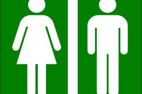 Öffentliche WC-Anlage nachts geschlossen