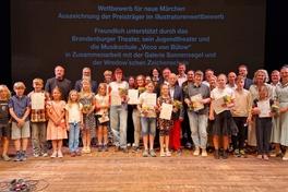 Mit diesem Schlussbild der Märchen-Matinee für die Illustratoren endete der 20. "Undine"-Wettbewerb für neue Märchen.