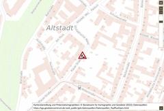 Aktuelle Baustelle ab 8. August 2022