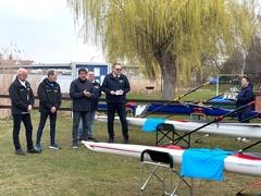 Vor der Taufe fanden Ansprachen statt