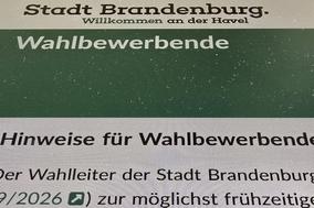 Sreenshot von der Wahlen-Seite der Stadt