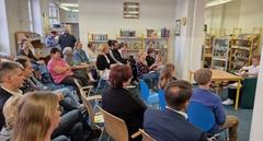 Volles Haus in der Kinderbibliothek.