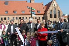 Brücke über den Stadtkanal eingeweiht
