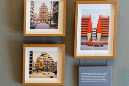 David Rojkowski schuf mithilfe von KI drei Ansichten von Gebäuden, die im Stil von Architekturentwürfen Paul Goeschs entstanden