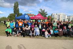 Lebenshilfe-Sportler beteiligen sich am Special Run.