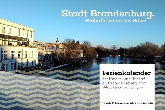 Plakat Winterferien an der Havel