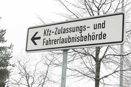 Kfz-Zulassungs- und Fahrerlaubnisbehörde geschlossen