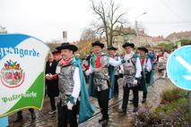 Musketiere auf der Steintorbrücke.