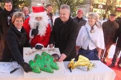 Übergabe des Weihnachtsmarktschlüssels