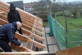 Richtfest in Gollwitz