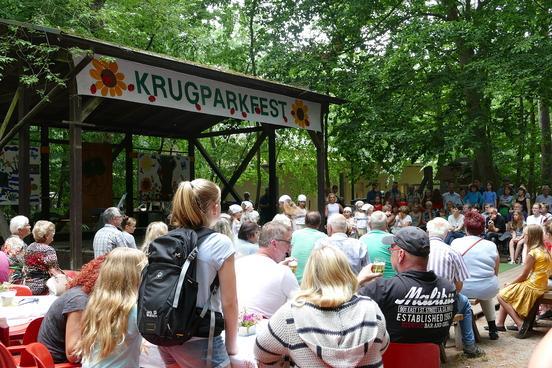 Krugparkfest mit Programm auf der Waldbühne