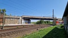 Die große Berücken-Baustelle in der Potsdamer Straße.