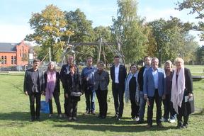 Dänische Gäste auf dem Marienberg