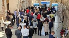 Blick auf die Gästeschar in der St. Johanniskirche.