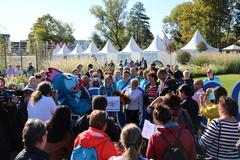 Großes Interesse bei den BUGA-Besuchern und den Medien