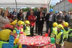 Kinder der Kita "Wellenreiter" und der Kita "Kleine Strolche vom Humboldthain"