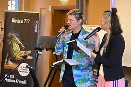 Cally Stronk und Christian Friedrich machten aus ihrem "Die drei ???"-Buch einen Erlebniskrimi.