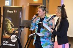 Cally Stronk und Christian Friedrich machten aus ihrem "Die drei ???"-Buch einen Erlebniskrimi.