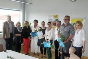Neue Familienpaten und neuer Eltern-Info-Punkt im Gesundheitszentrum eröffnet