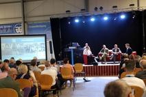 Podiumsdiskussion mit Unternehmern