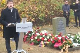 Steffen Scheller bei seinem Grußwort.