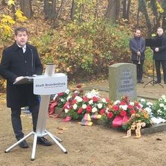 Steffen Scheller bei seinem Grußwort.