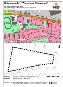 Plan zum Geltungsbereich des B-Planes