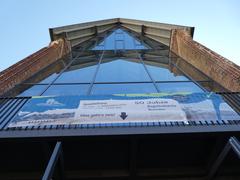 Hier geht´s rein zur Regattastrecken-Ausstellung in der Johanniskirche.