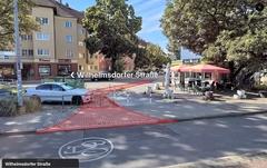 Zwischen der Franz-Ziegler- und der Wilhelmsdorfer Straße wird eine Radwegverbindung geschaffen.