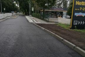 Einbau der Deck- und Binderschicht