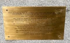 Enthüllung der Bronzeskulptur "DUENDE NICOLA"