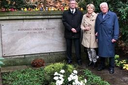Stilles Gedenken an Ehrenbürger Vicco von Bülow