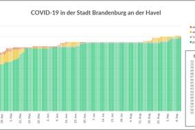 Corona-Wochengrafik des Gesundheitsamtes