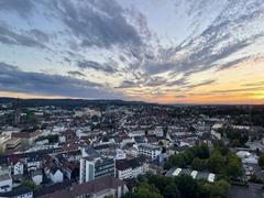 Panorama vom Rathausdach über Kaiserslautern