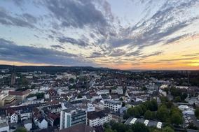 Panorama vom Rathausdach über Kaiserslautern