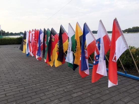 Sportler aus allen 16 Bundesländern sind bei den Deutschen Meisterschaften im Kanu-Rennsport dabei.