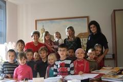 Ein besonderes Erlebnis: Am Schreibtisch der Oberbürgermeisterin sitzen