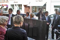 Enthüllung der Gedenkstele