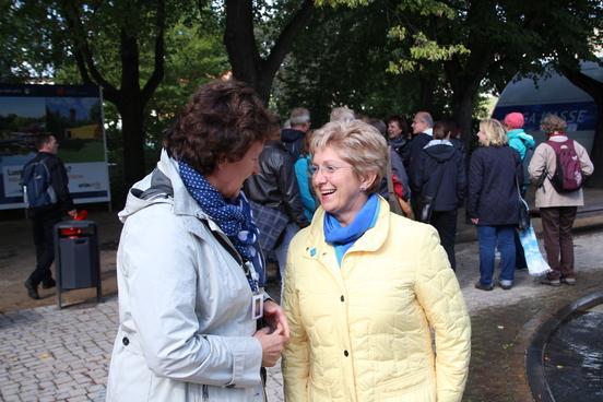 Landtagspräsidentin besucht die Bundesgartenschau in Brandenburg an der Havel