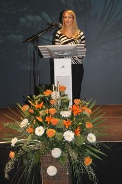 Sorgte mit ihrer Sicht auf das Jahr 2010 für Beachtung: Schülerin Josephin Ringel.