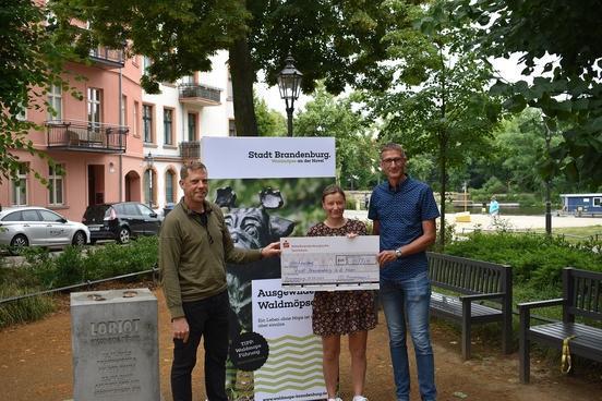 Gelaufen für einen guten Zweck - 3.000 Euro für Waldmöpse gespendet