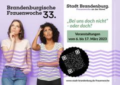 A2 Flyer Plakat zur Frauenwoche