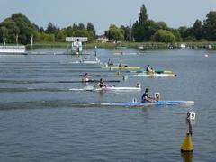 Zieleinlauf Geschafft: Zieleinlauf nach spannenden Positionskämpfen.