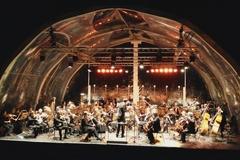 Symphoniker auf der Wasserbühne